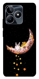 Чохол на Realme C53 Moon rabbit фото 1 з 1