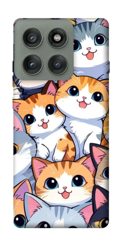 Чехол на Motorola Edge 60 Pro Cute Cat v2 фото 1 из 1