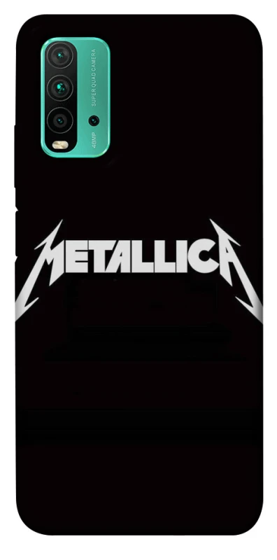 Чохол на Xiaomi Redmi Note 9 4G / Redmi 9 Power Metallica logo фото 1 з 1