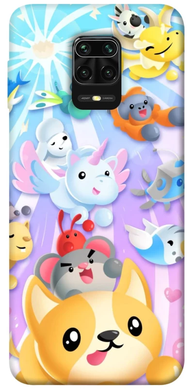 Чехол на Xiaomi Redmi Note 9s / Note 9 Pro / Note 9 Pro Max Adopt Me Rainbow Pet Parade фото 1 из 1