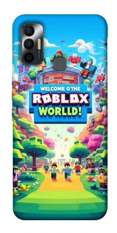 Чехол на TECNO Spark 7 Roblox World фото 1 из 1