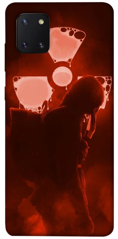 Чехол на Samsung Galaxy Note 10 Lite (A81) Радиация v8 фото 1 из 1