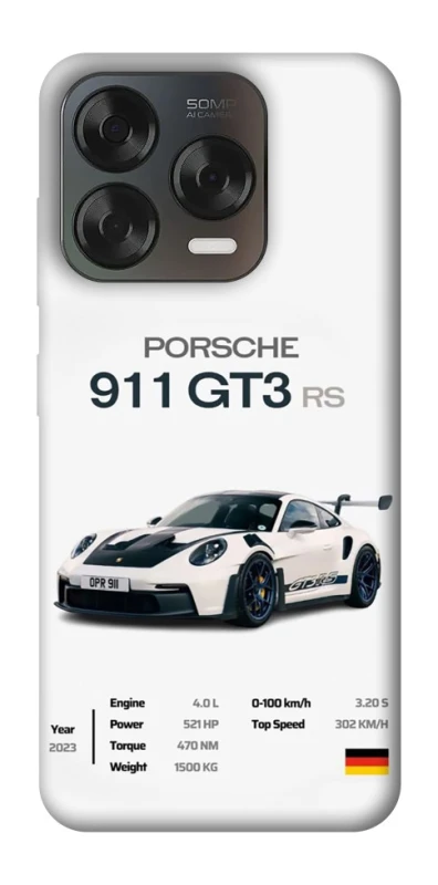 Чохол на ZTE Blade V70 Design Porsche 911 GT3 фото 1 з 2