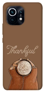Чохол на Xiaomi Mi 11 Thankful coffee фото 1 з 1