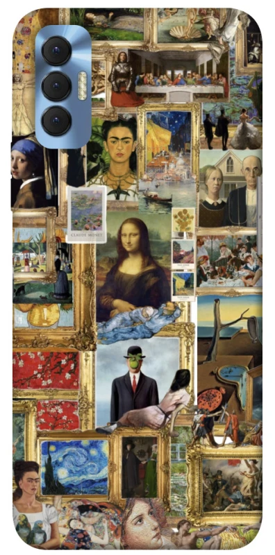 Чехол на TECNO Spark 8P Art collage ver.9 фото 1 из 1