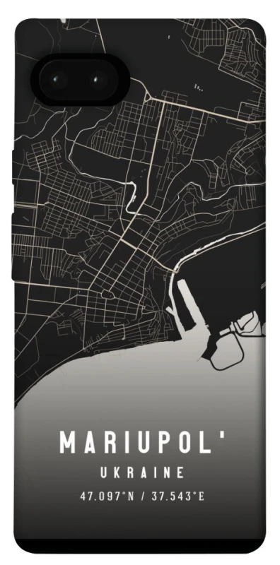 Чехол на Google Pixel 7a Mariupol map фото 1 из 1