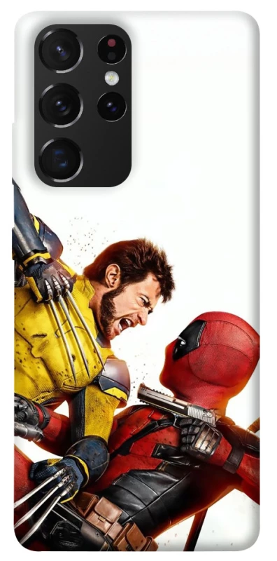 Чохол на Samsung Galaxy S21 Ultra Deadpool and Wolverine фото 1 з 1