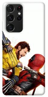 Чехол на Samsung Galaxy S21 Ultra Deadpool and Wolverine фото 1 из 1
