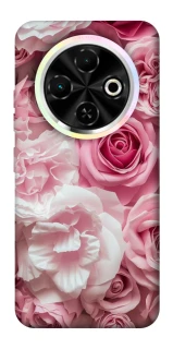 Чехол на TECNO Spark 30C Розовые цветы фото 1 из 1