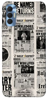 Чехол на TECNO Spark 8P Harry Potter newspaper фото 1 из 1