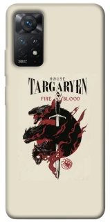 Чехол на Xiaomi Redmi Note 11 Pro 4G/5G House of the Dragon ver.4 фото 1 из 1