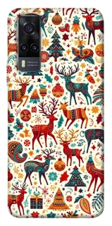 Чехол на Vivo Y31 Christmas spirit ver.5 фото 1 из 1