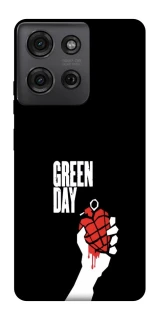 Чехол на Motorola Moto G75 Green Day logo фото 1 Чехол на Motorola Moto G75 Green Day logo фото 1 из 1