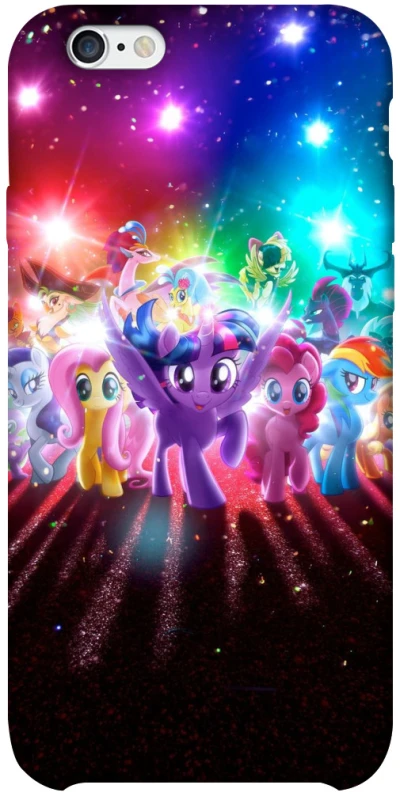Чехол на Apple iPhone 6/6s plus (5.5") My Little Pony ver.1 фото 1 из 1