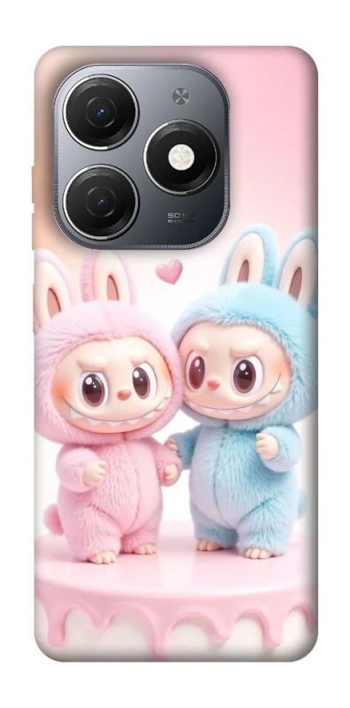 Чохол на TECNO Spark 20 Labubu Twins фото 1 з 1