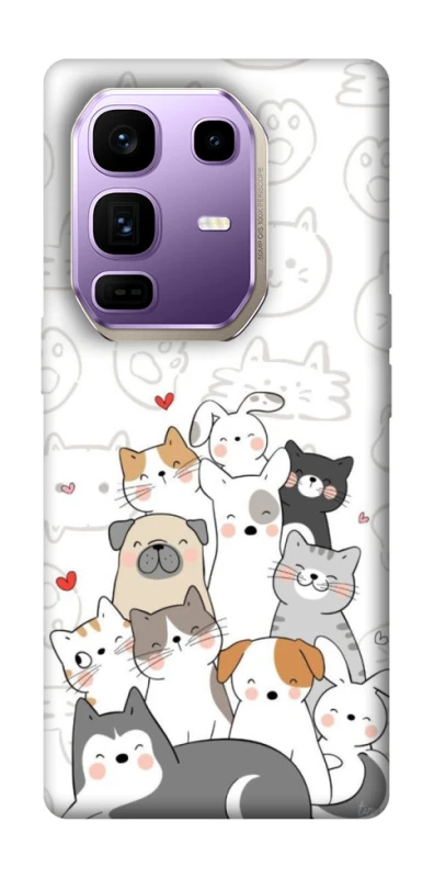 Чохол на Infinix Note 50 Pro+ Funny Pets фото 1 з 1