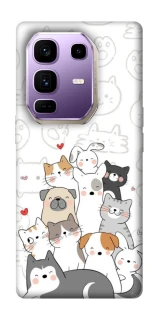 Чехол на Infinix Note 50 Pro+ Funny Pets фото 1 из 1