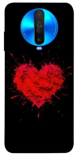 Чехол на Xiaomi Poco X2 Splash heart фото 1 из 1