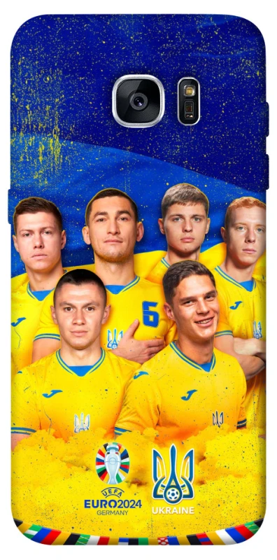 Чехол на Samsung G935F Galaxy S7 Edge Сбоная Украины v2 фото 1 из 1