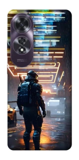 Чехол на Oppo A60 Cyber character фото 1 из 1