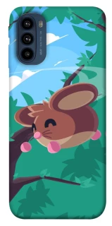 Чехол на Motorola Moto G41 Adopt Me Forest Mouse Jump фото 1 из 1