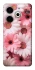 Чехол на TECNO Pova 6 Neo (LI6) Розовые цветы v2 фото 1 из 1