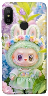 Чехол на Xiaomi Mi A2 Lite / Xiaomi Redmi 6 Pro Labubu & Flowers ver.2 фото 1 из 1