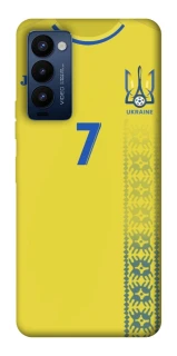 Чохол на TECNO Camon 18 Pro UA-Football ver.3 фото 1 з 1