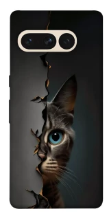 Чехол на Google Pixel 7 Pro Кот-подглядыватель v2 фото 1 из 1