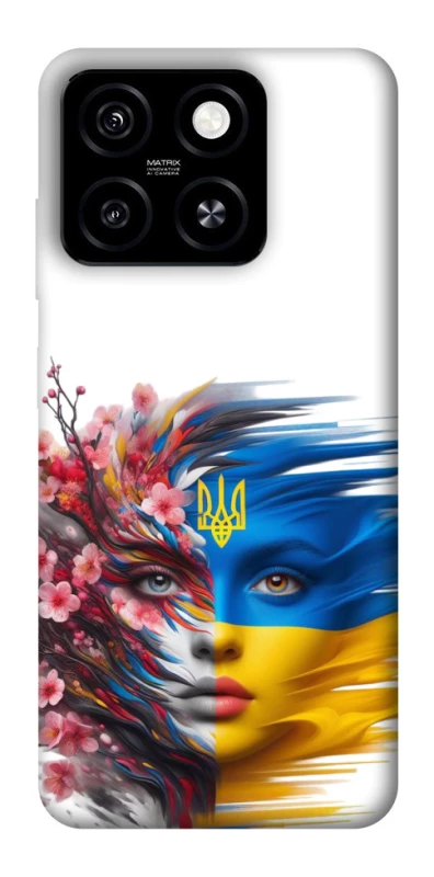 Чохол на ZTE Blade A55 4G Flowering Ukraine фото 1 з 1