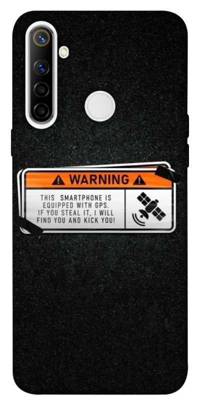 Чохол на Realme 6i Warning фото 1 з 1