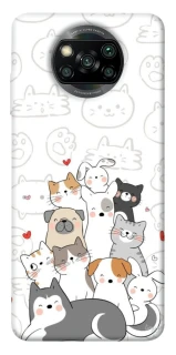 Чехол на Xiaomi Poco X3 NFC / Poco X3 Pro Funny Pets фото 1 из 1