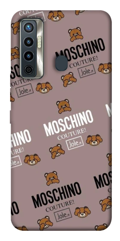 Чохол на TECNO Camon 17 Moschino фото 1 з 1