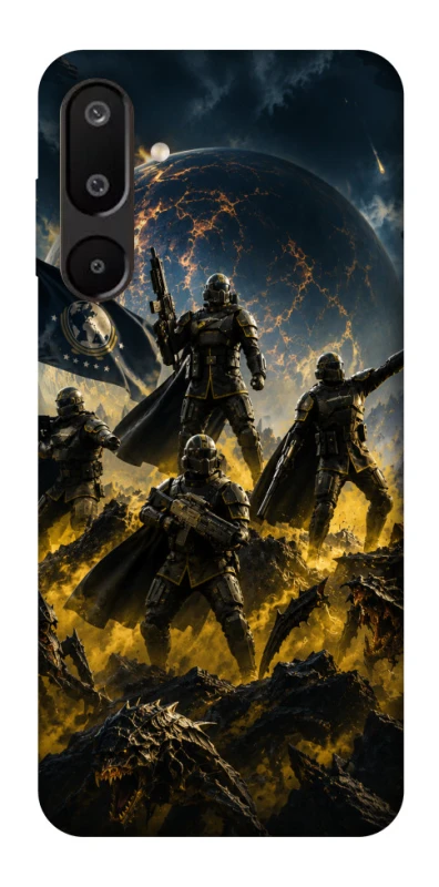 Чохол на Samsung Galaxy M16 5G HELLDIVERS фото 1 з 1