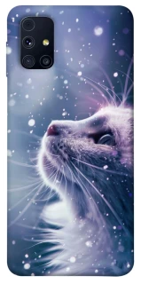 Чехол на Samsung Galaxy M31s Snow cat фото 1 из 1