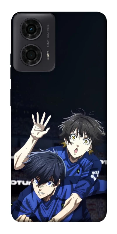 Чохол на Motorola Moto G04 Blue Lock v2 фото 1 з 1