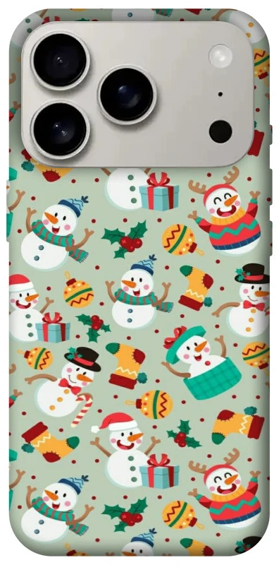 Чохол на Apple iPhone 17 Pro (6.3") Новорічний v2 фото 1 з 1