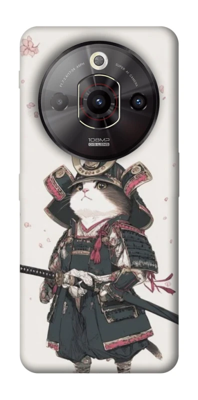 Чохол на ZTE Nubia Focus Pro Samurai Cat Warrior фото 1 з 1