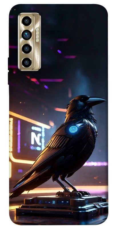 Чехол на TECNO Camon 17P Cyber Raven фото 1 из 1