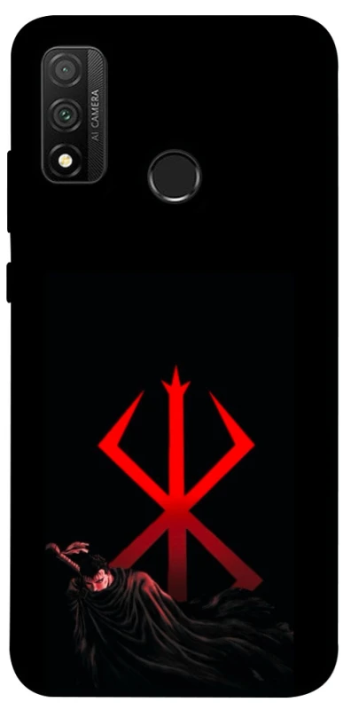 Чохол на Huawei P Smart (2020) Berserk Red Logo фото 1 з 1