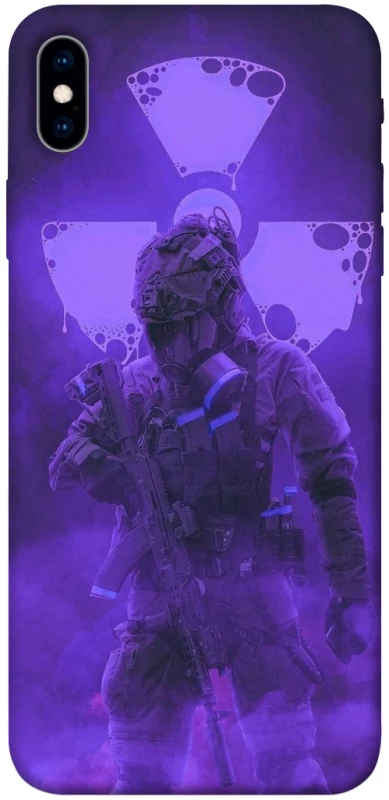 Чохол на Apple iPhone XS Max (6.5") Радіація v6 фото 1 з 1