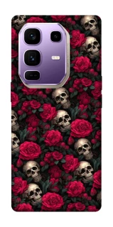 Чехол на Infinix Note 50 Pro+ Черепа и розы фото 1 из 1