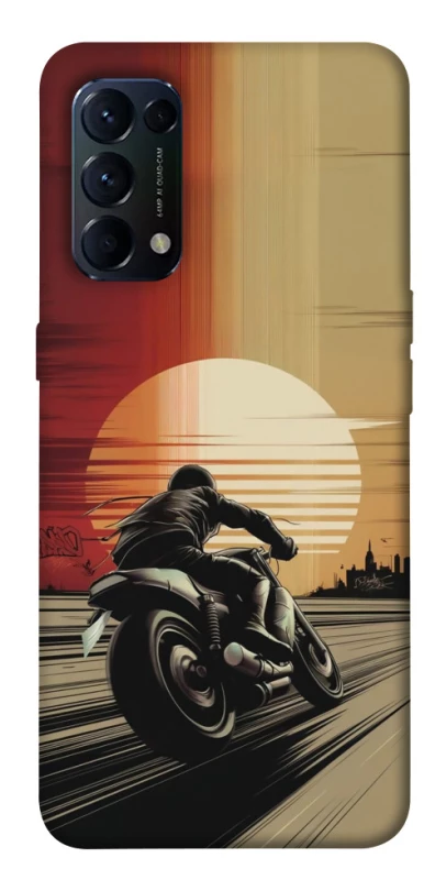 Чехол на Oppo Reno 5 4G Motorcycle фото 1 из 1