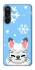 Чохол на Samsung Galaxy M16 5G Adopt Me Snow Kitty Smile фото 1 з 1