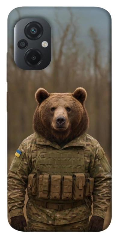 Чехол на Xiaomi Poco M5 Медведь защитник фото 1 из 1