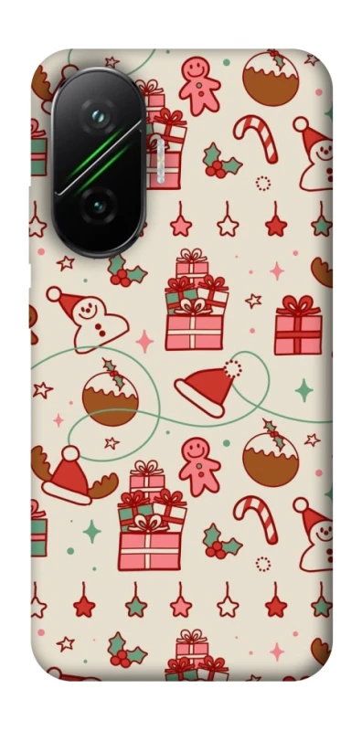 Чохол на Xiaomi Poco F7 Новорічний v14 фото 1 з 1