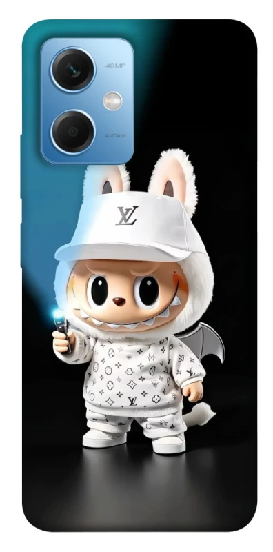 Чохол на Xiaomi Redmi Note 12 5G Labubu with flashlight ver.1 фото 1 з 1