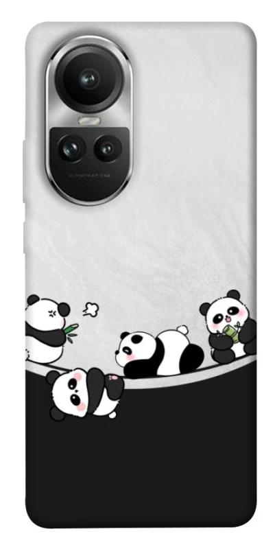Чохол на Oppo Reno 10 Four pandas фото 1 з 1