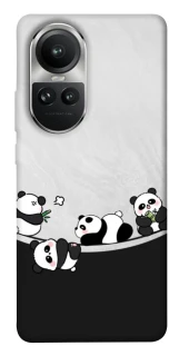 Чохол на Oppo Reno 10 Four pandas фото 1 з 1