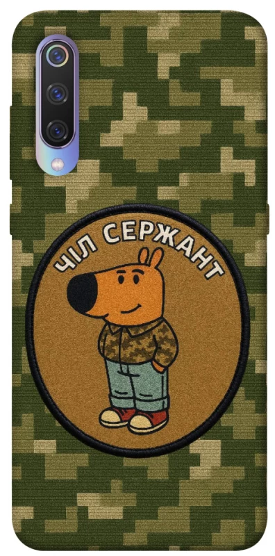 Чехол на Xiaomi Mi 9 Чил сержант фото 1 из 1